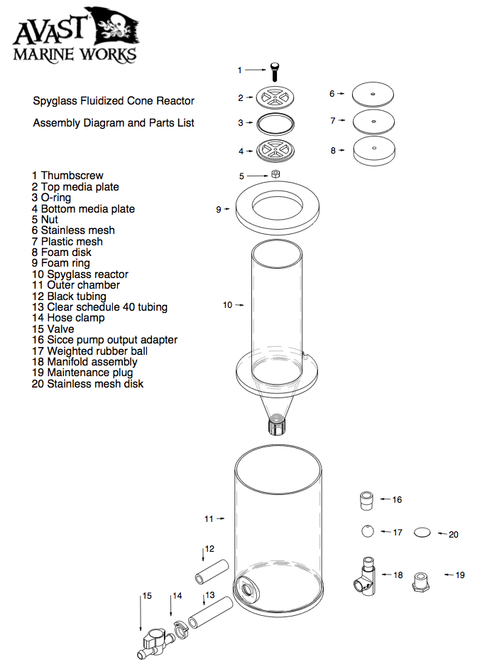 Spy top glasses parts