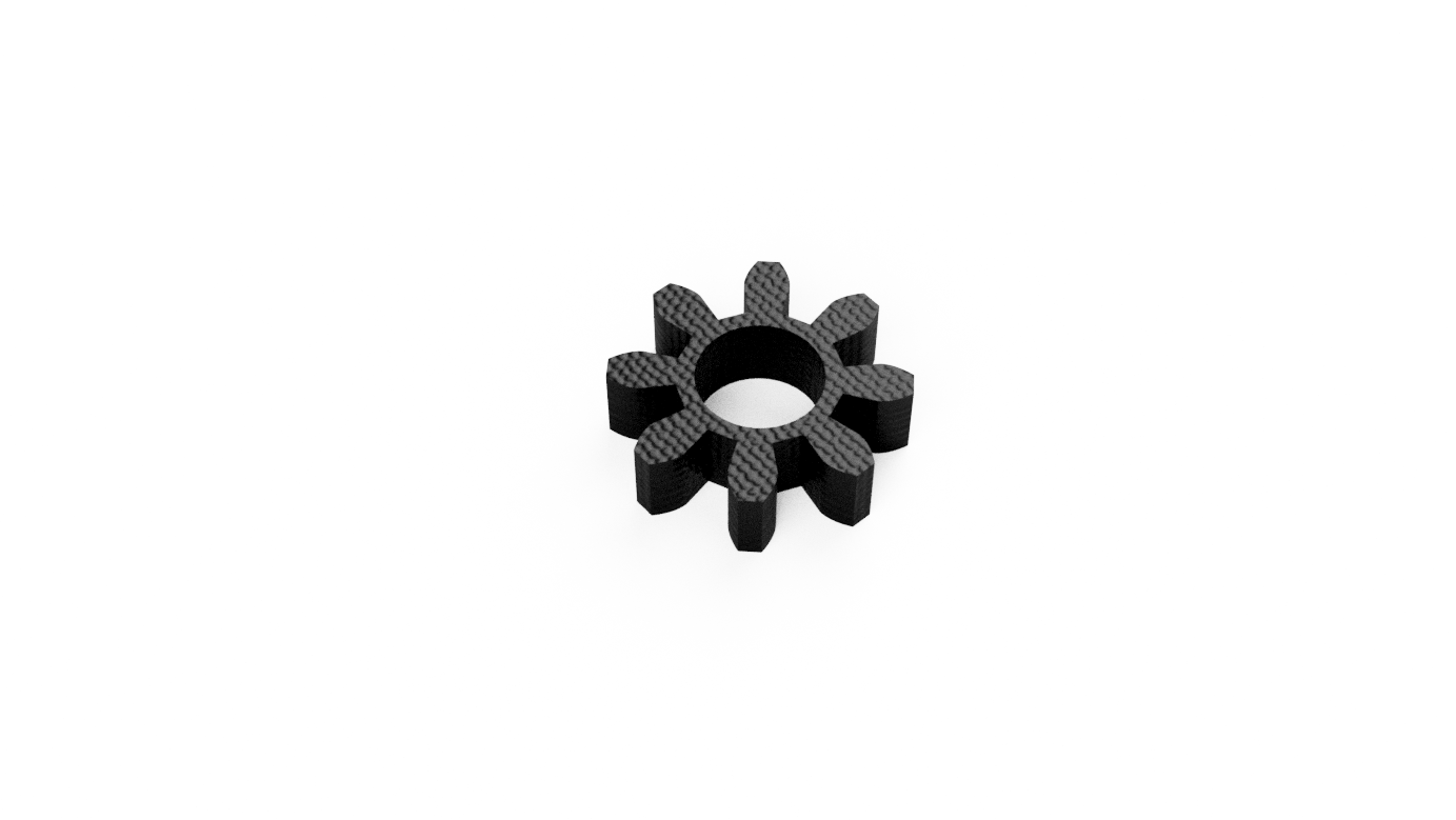 Plank feeder idler gear