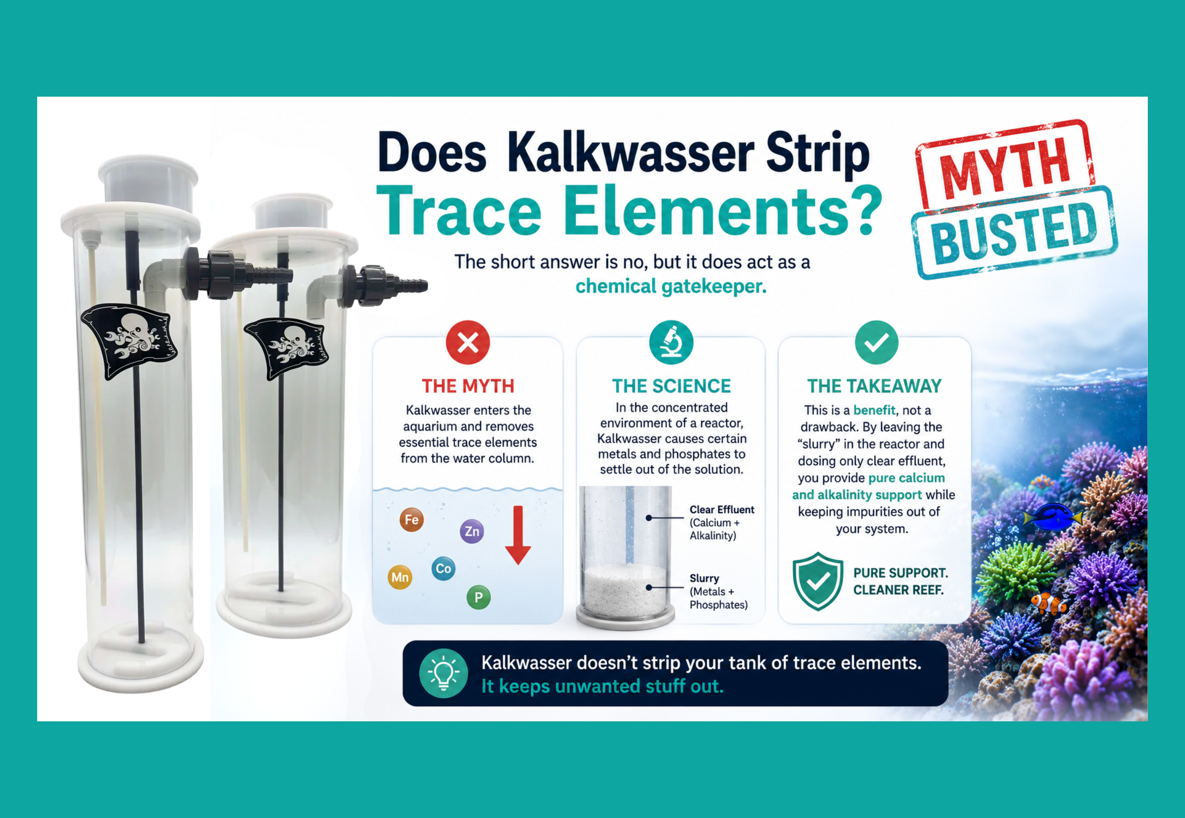 Does Kalkwasser Strip Trace Elements? No, but...
