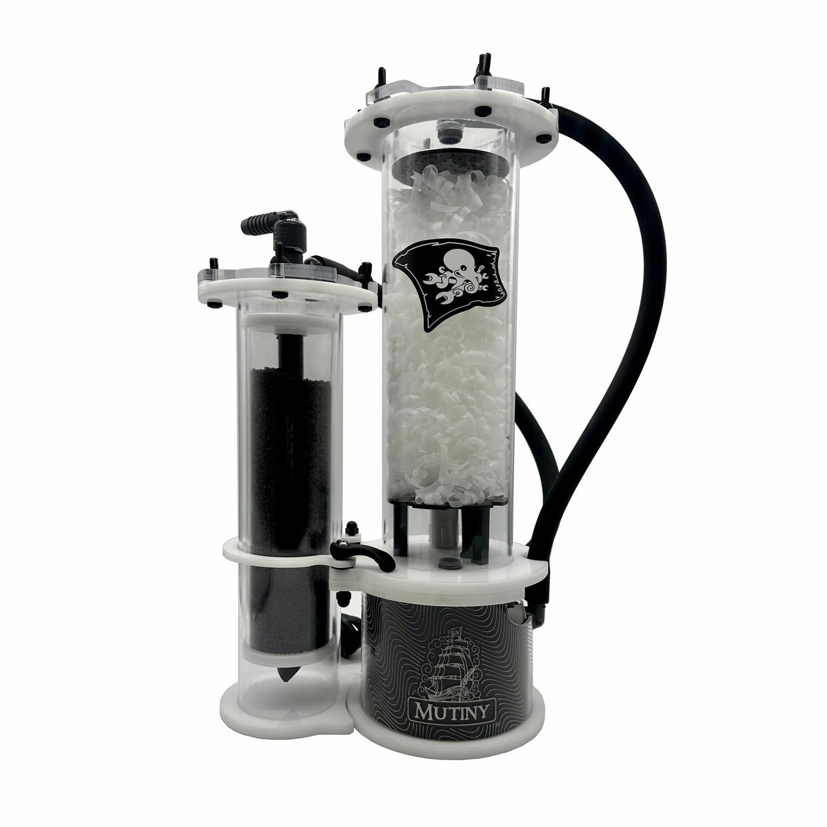 Aquarium filter with 'Mutiny' branding on a white background. Avast Marine _Mutiny2.1 Hero Image