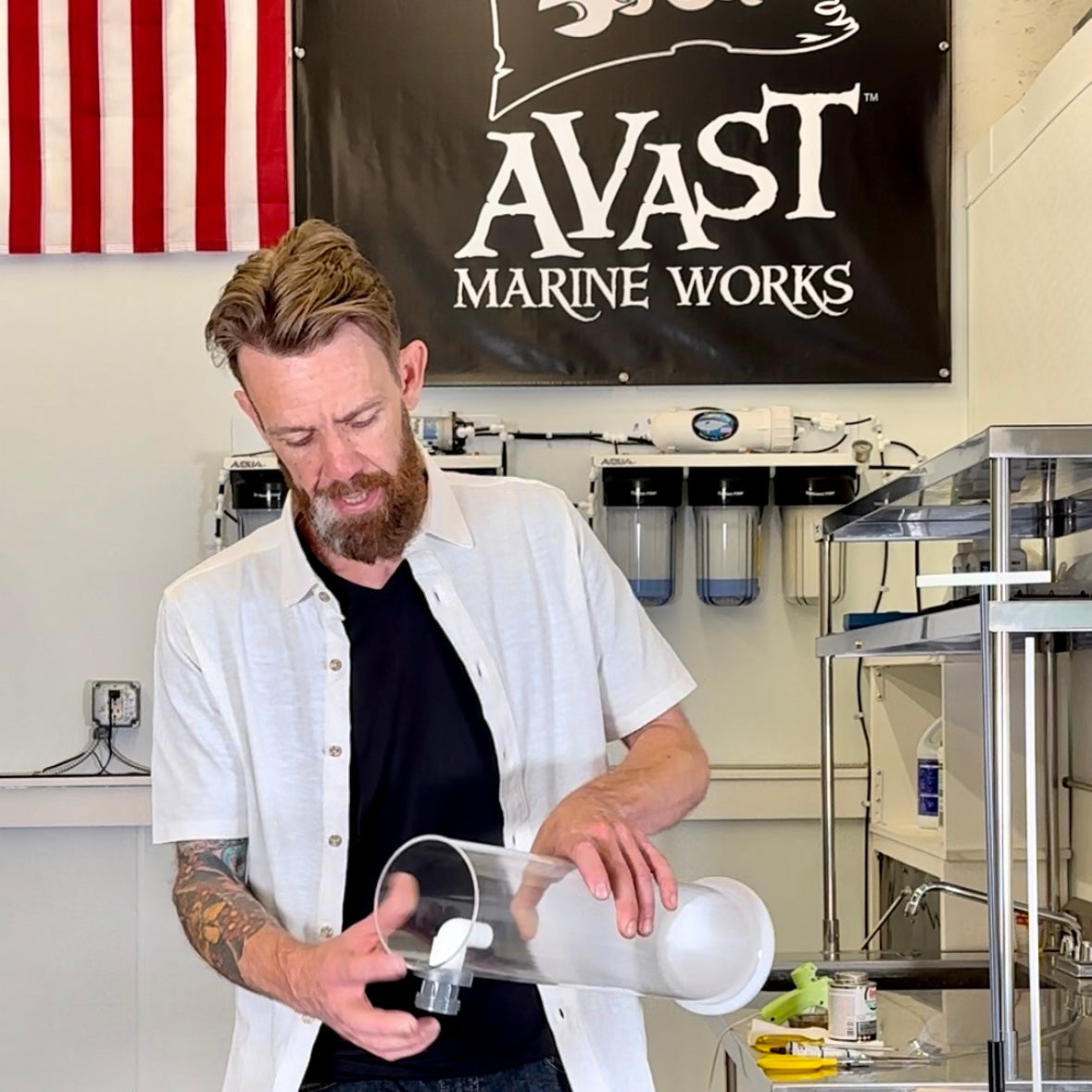 Kalk Stirrer DIY Assembly Avast Marine Works